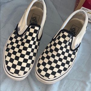 Vans classic slip-on checkerboard